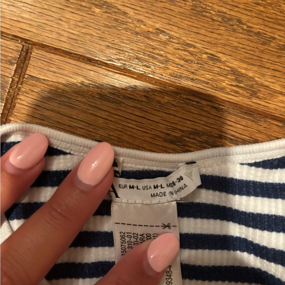 Zara Striped Tank Top - Picture 3 of 3